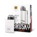 Купить Перезаправляемая Под-Система Бруско Миникан Плюс (Brusko Minican Plus) 850 mah, Белый по оптовой цене