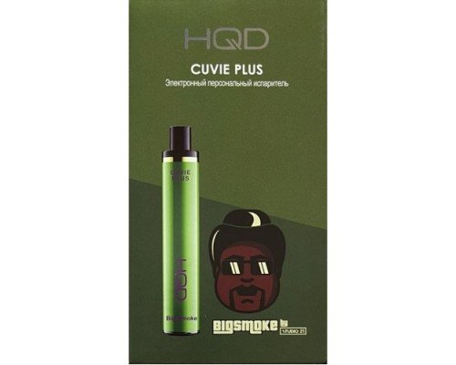 Купить HQD Cuvie Plus Big Smoke (hqd Куви Плюс Биг Смок) Лимитированный вкус по оптовой цене