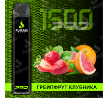 Электронная сигарета Фумари Про 1500 затяжек Грейпфрут Клубника (Fumari Pods 1500 Pro Grapefruit Strawberry)