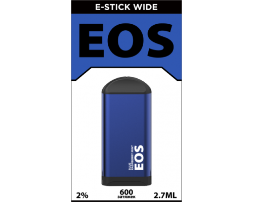 Купить EOS E-Stick Wide Blue Raspberry Mint (EOS Е-стик Голубая Малина и Мята) по оптовой цене