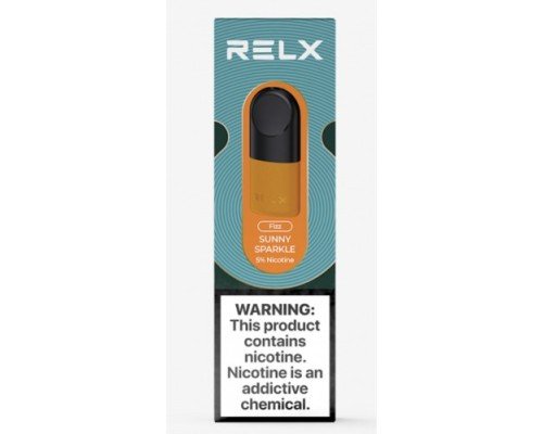 Купить Картриджи Relx Pod Pro Sunny Sparkle (Релкс Под Про Апельсиновая Газировка) (новый) по оптовой цене