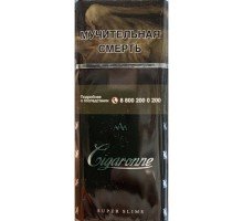 Сигареты Cigaronne Super Slims Black